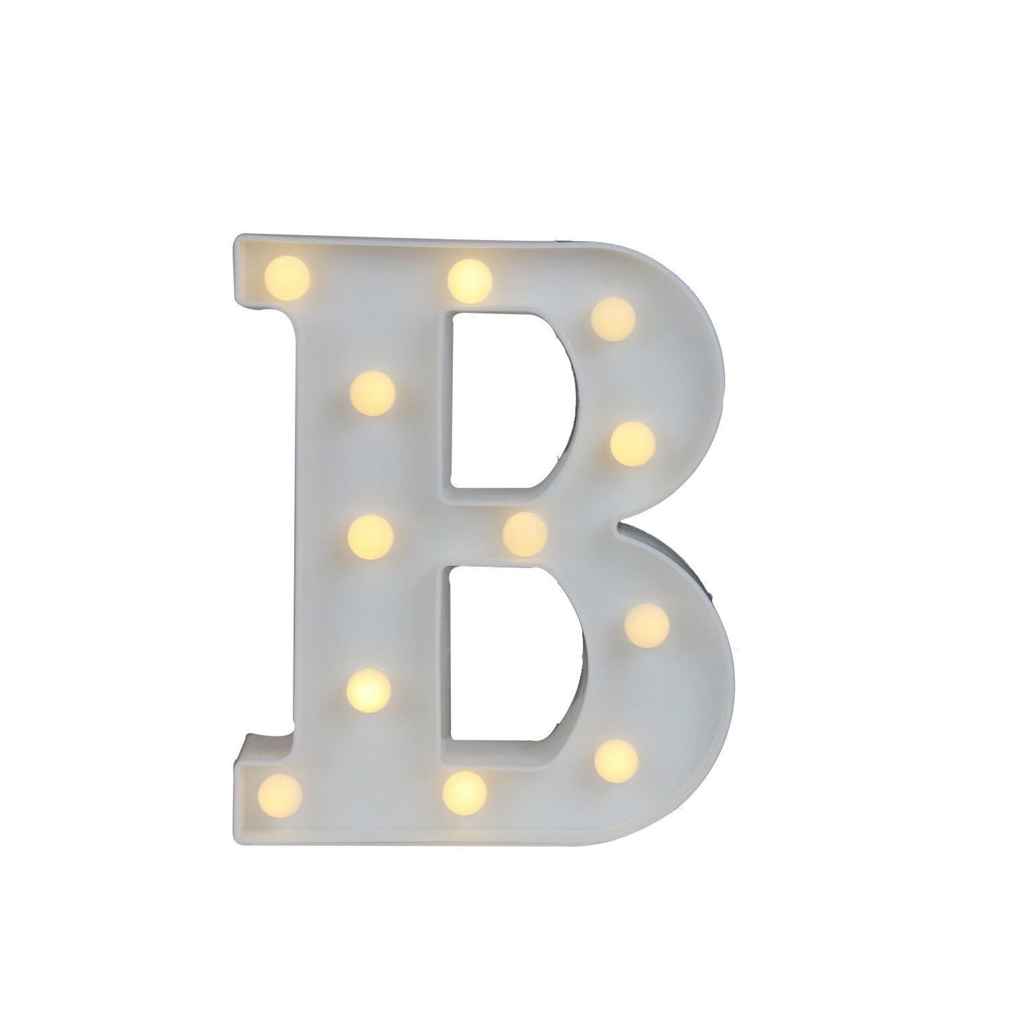 Light Up Letter LED Alphabet PlasticParty Sign Wedding Festival Stand Decoration