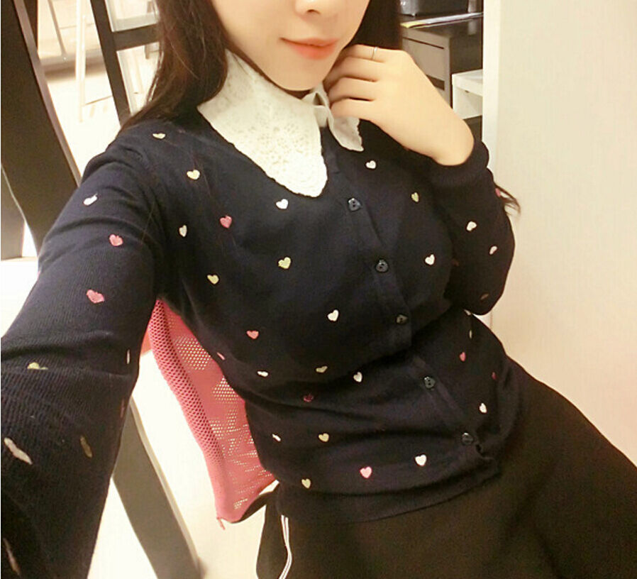 Choker Necklace Unisex Women Peter Pan Detachable Lapel Shirt Fake False Collar