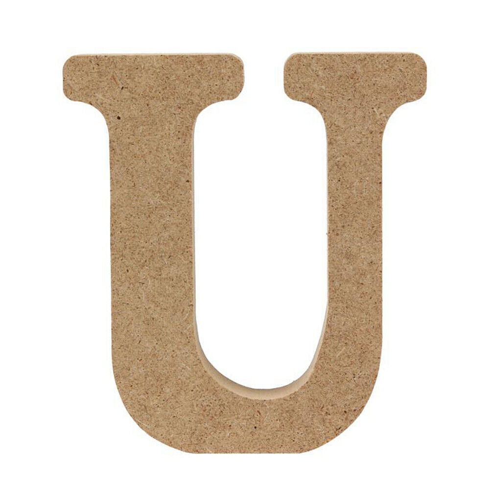 US 3.93'' A-Z Wooden Letters Alphabet Self Standing Wedding Party/Home/Decor Lot