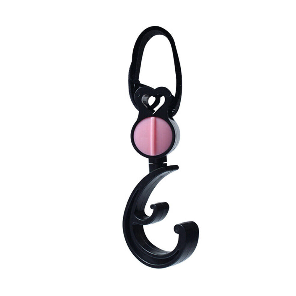 US 4-8 Pack Baby Stroller Hooks Organizer Clip Travel Purse Shopping Diaper Bags