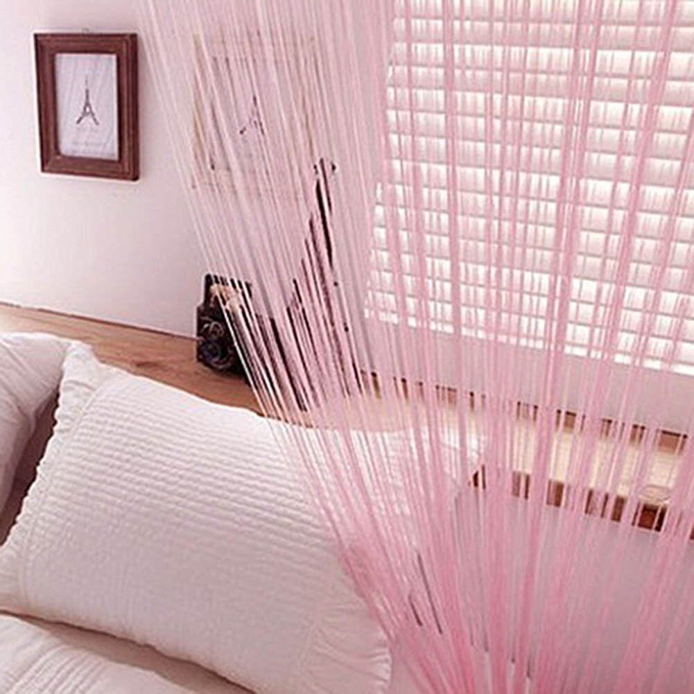 2 Pack Magik Line String Window Curtain Tassel Door Fringe Panel Room Divider