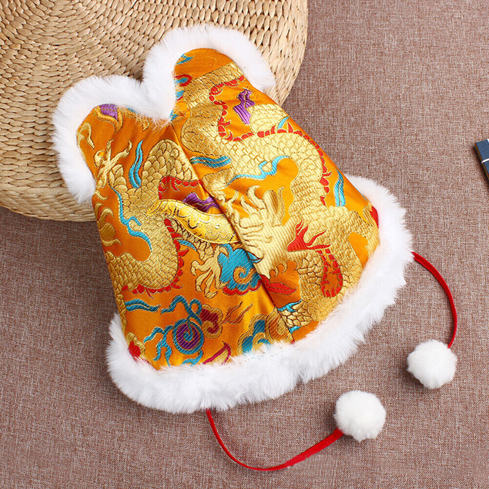 US Baby Tiger Hat Chinese Traditional New Year Newborn Infant Toddler Photo Prop