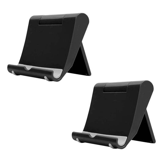 US 2 Pack Universal Cell Phone Stand Holder Foldable Desk Table Mount Adjustable
