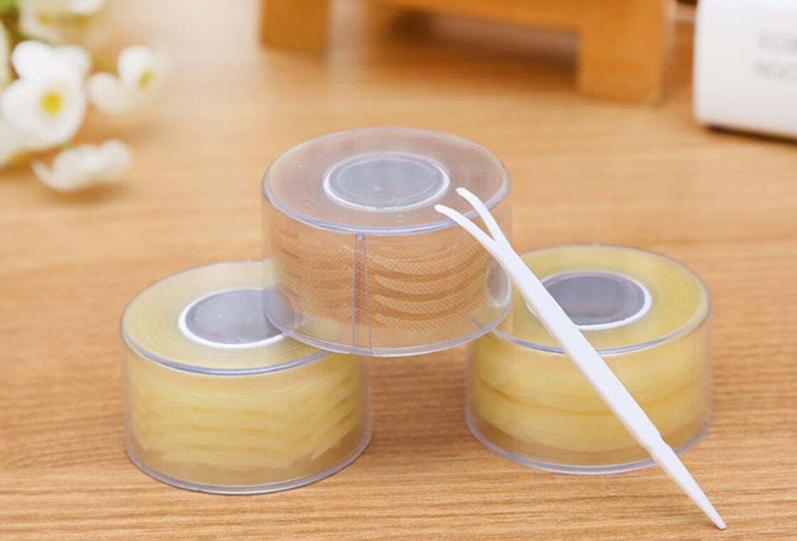 300 Pairs Adhesive Invisible Wide/Narrow Double Eyelid Stickers Eye Tape Makeup