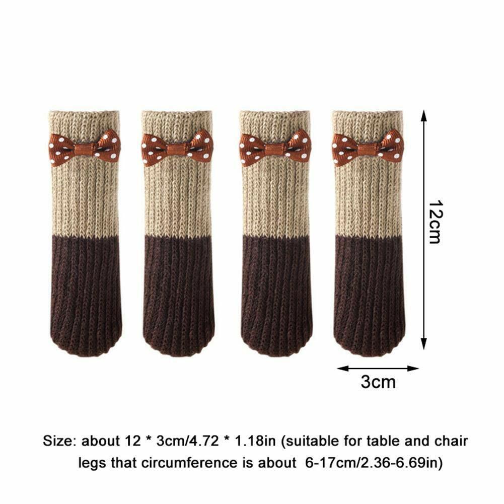 24 Pack Cat Paw Flower Bear Table Chair Foot Doorknob Floor Protector Sleeves US