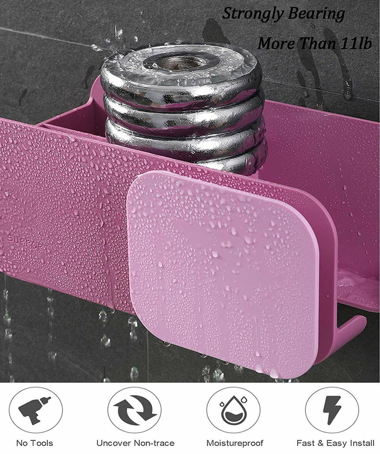 Hair Dryer Holder Self-Adhesive Hanging Rack Organizer Hook Spiral Caddy Bracket