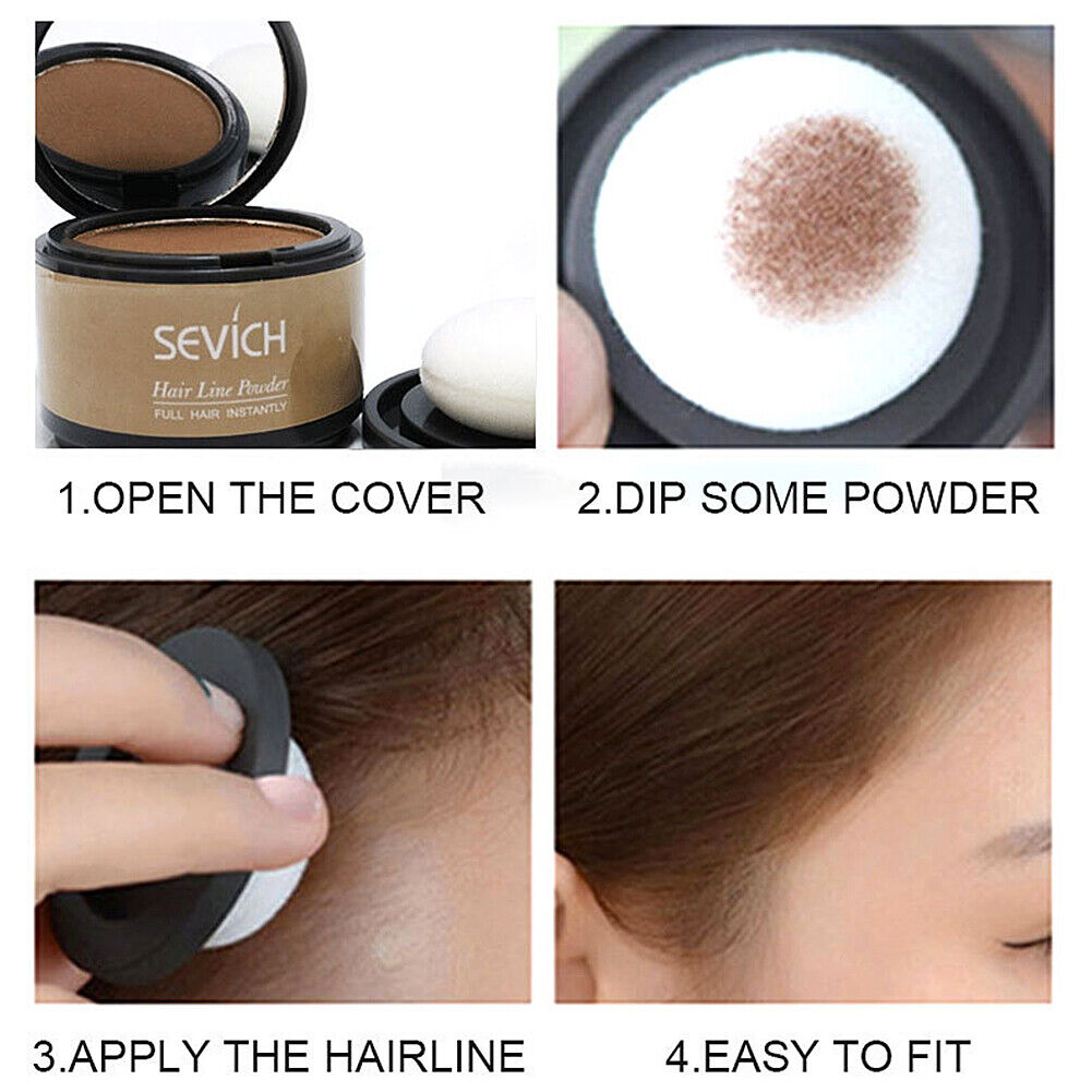 US Waterproof Hair Line Filler Filling Powder Hairline Instant Cover Up Shadow