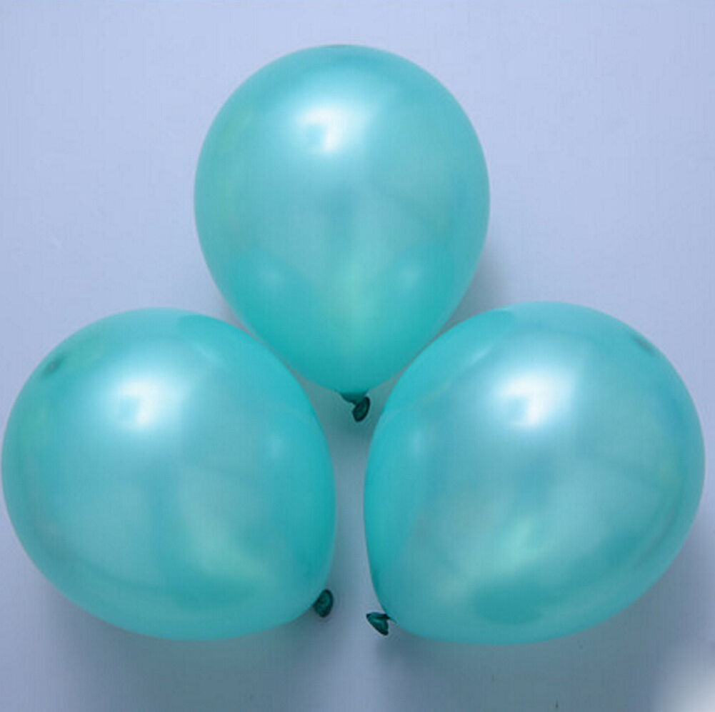 100pcs 10 inch Pearl Latex Colorful Thickening Wedding Party Birthday Balloon