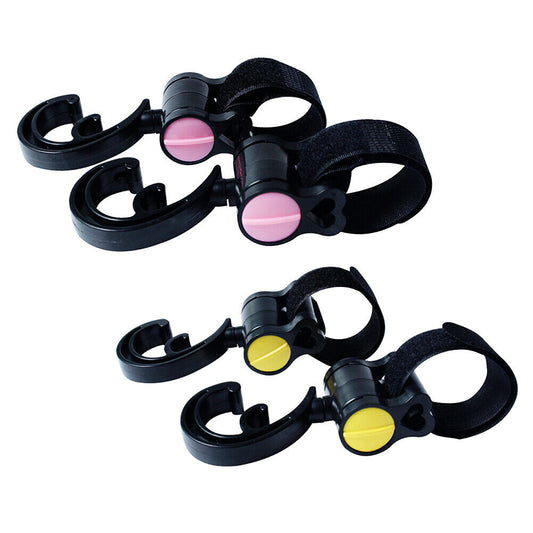 US 4-8 Pack Baby Stroller Hooks Organizer Clip Travel Purse Shopping Diaper Bags