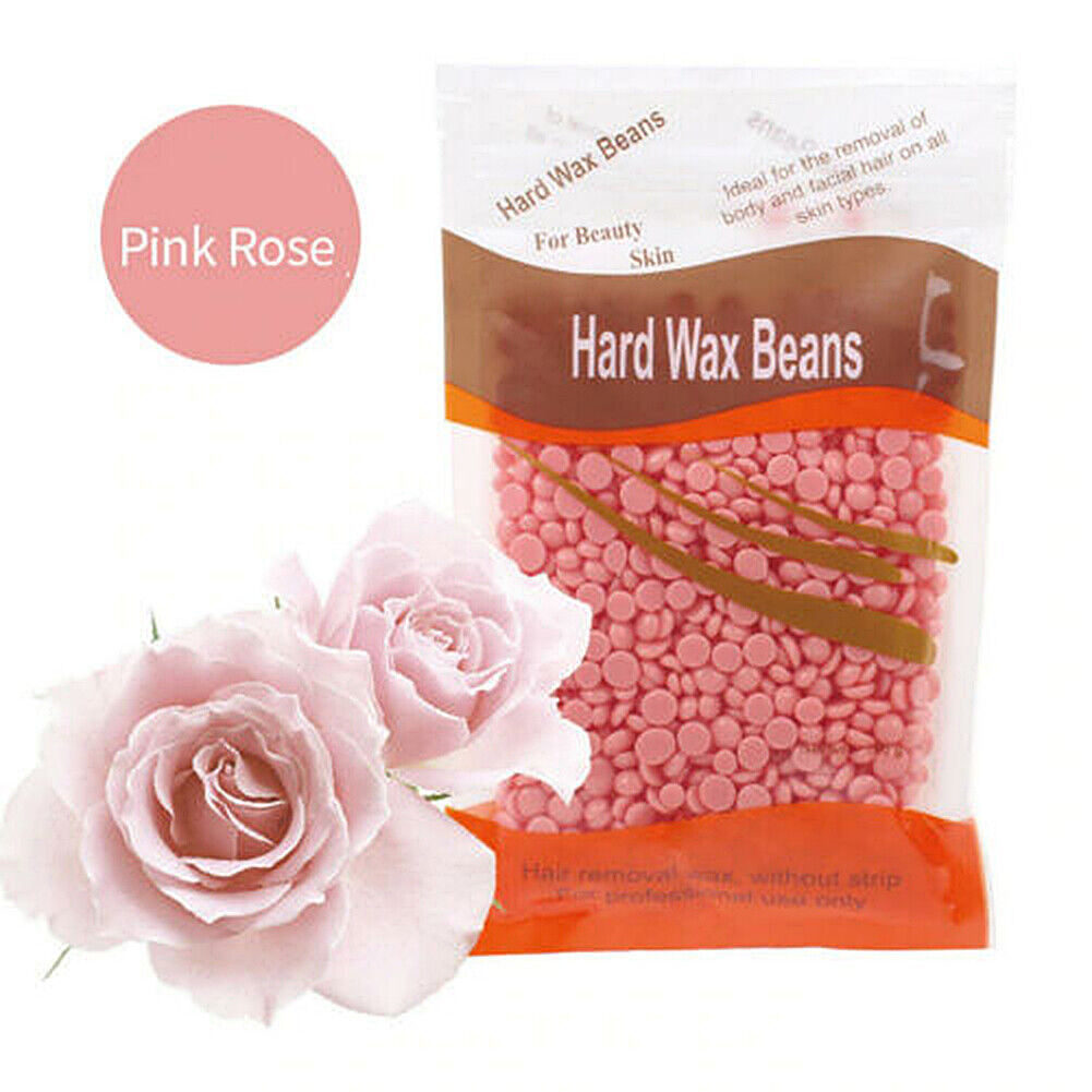 200g Natural Hard Wax Beans Beads for Painless Body Hair Removal Waxing Warmer