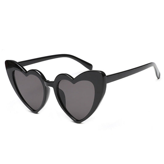 US Women Lovely Heart Shape Sunglasses Halloween Cat Eye Retro Sun Glasses UV400