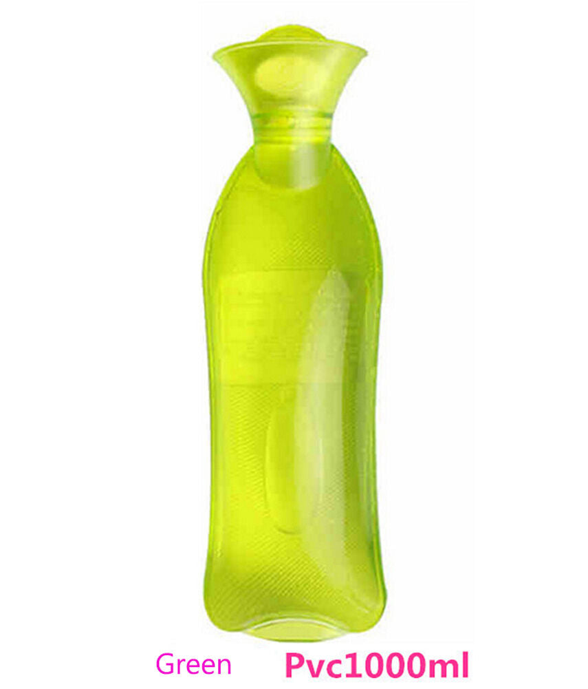 0.75L/750ML~1.0L/1000 ML PVC Rubber HOT WATER BOTTLE Bag WARM Heat/Cold Therapy