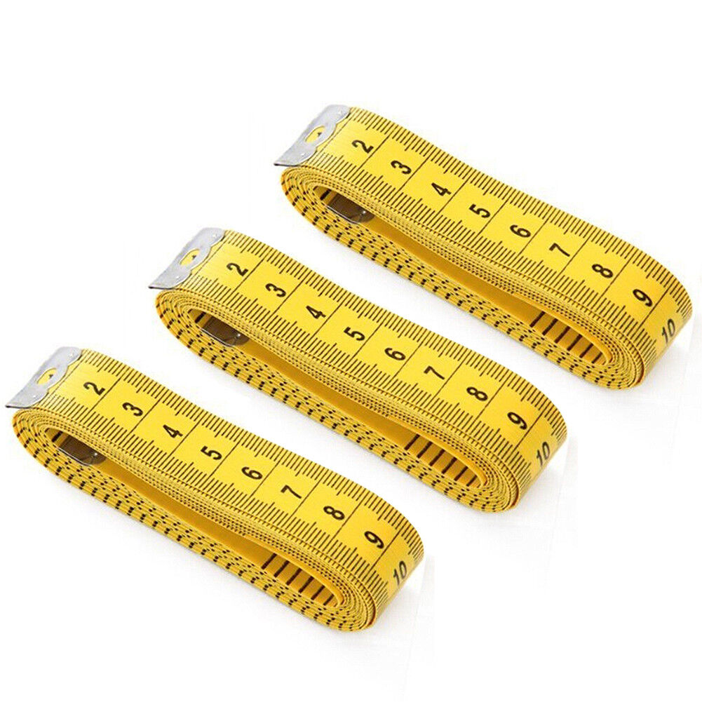 60''~120''/1.5~3M Tailor Seamstress Cloth Body Ruler Tape Measure Sewing Cloth