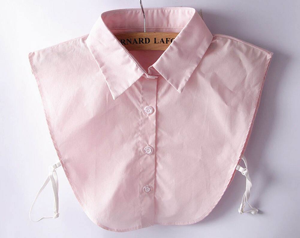 Choker Necklace Unisex Women Peter Pan Detachable Lapel Shirt Fake False Collar
