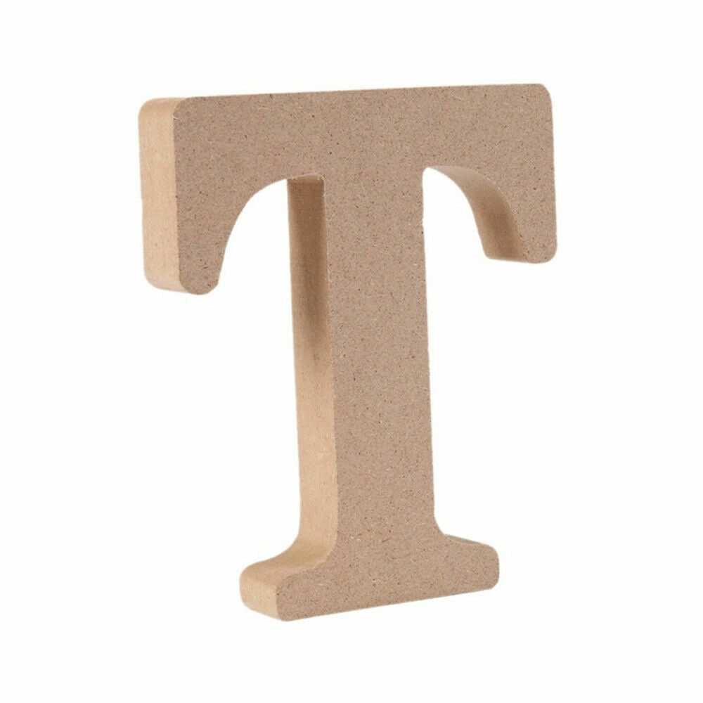 US 3.93'' A-Z Wooden Letters Alphabet Self Standing Wedding Party/Home/Decor Lot