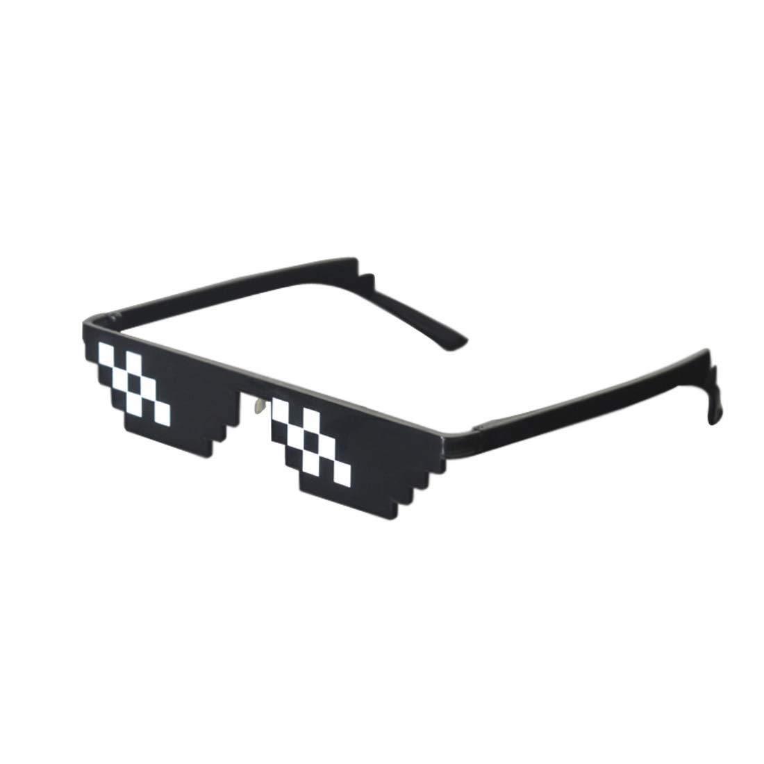 Thug Life Glasses Deal With It Sunglasses MLG Eyewear Unisex Meme Cool 8 Bit