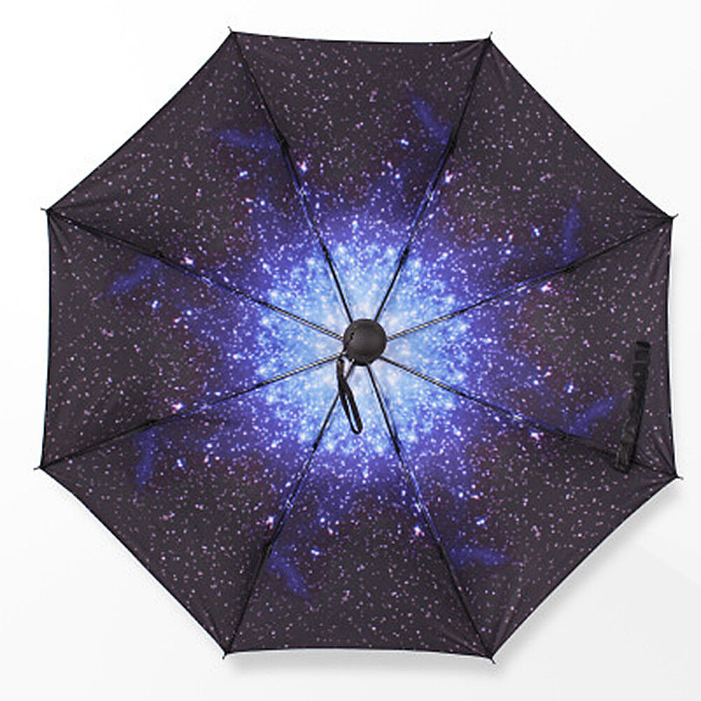 50+ Anti-UV Sun Rain Protection Windproof Flower Parasols 3 Folding Umbrella