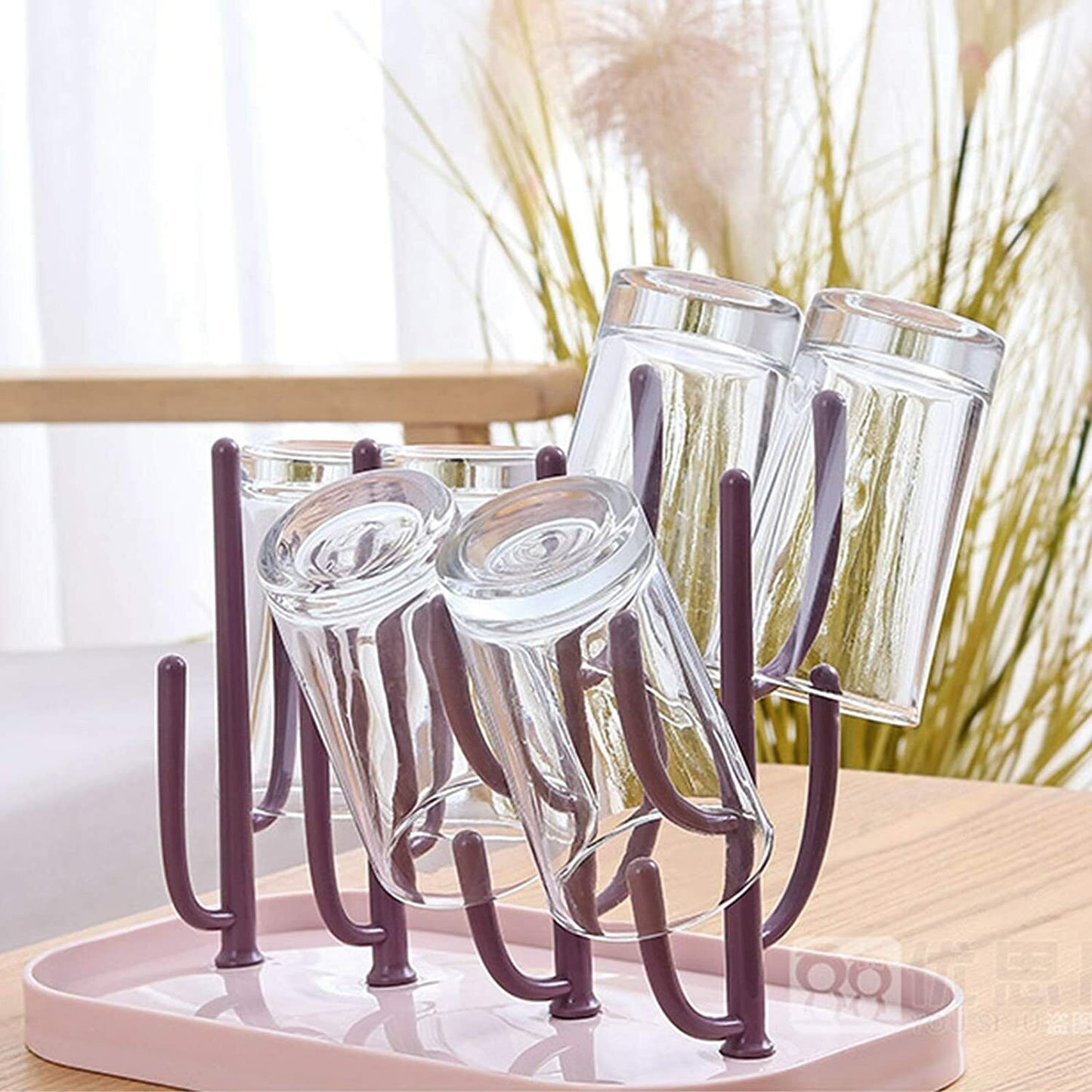 US Baby Bottle Drying Rack Portable Bottle Dryer Holder Nipples Cups Pump Parts