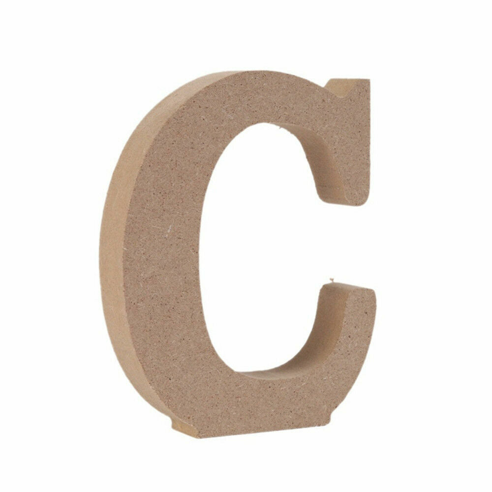 US 3.93'' A-Z Wooden Letters Alphabet Self Standing Wedding Party/Home/Decor Lot