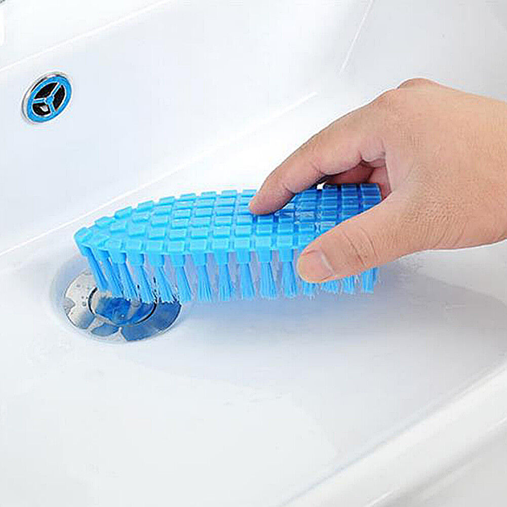 US 3-6 Pack Bendable Stiff Bristles Heavy Duty Scrub Brush Cleaning Sink Stove