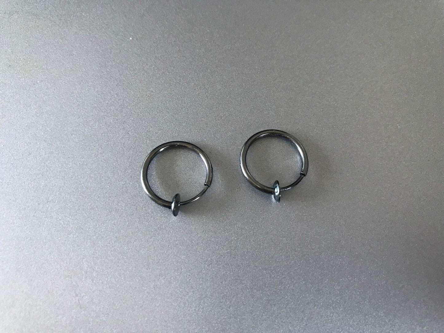 Clip-On Spring Action Non-Piercing Fake Septum Lip Cartilage Nose Tragus Ring