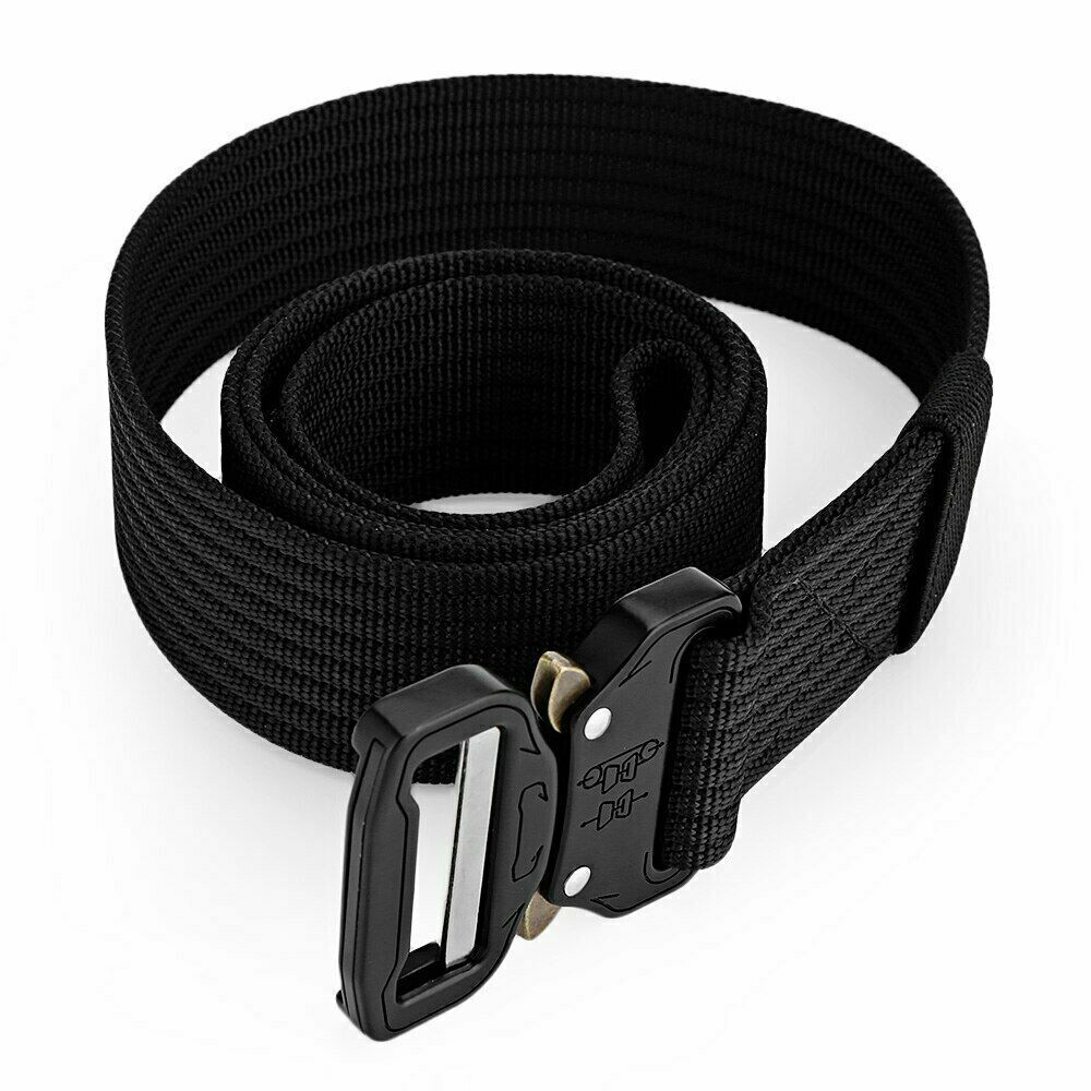 US Casual Military Tactical Belt Mens Army Combat Waistband Rescue Rigger Belts