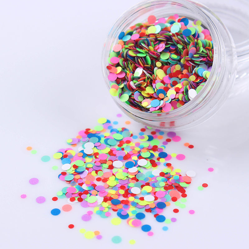 12 Pack Nail Art Glitter Powder Pieces UV Gel Acrylic Sequins Decoration Tips