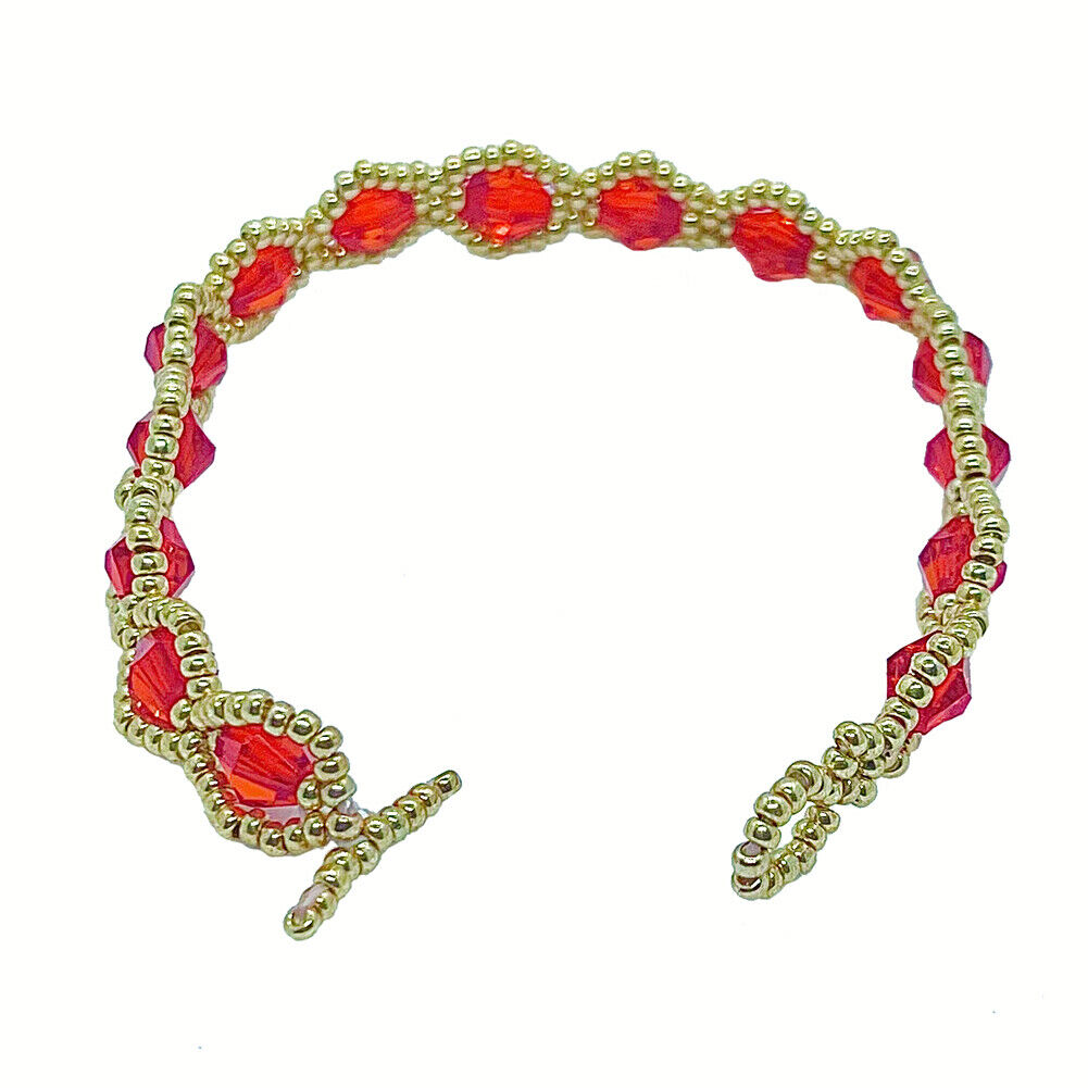 Magik Women's Handmade Elegant Light Luxury Braided Bracelet Adjustable Closure