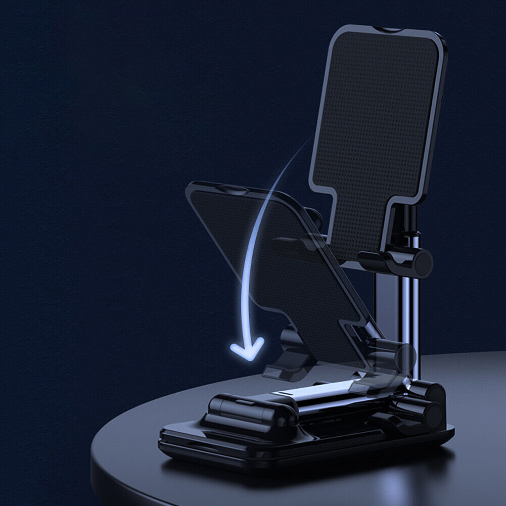 US 1-2 Adjustable Foldable Universal Phone Stand Desktop Holder Mount Anti-slip