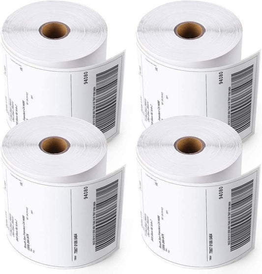 4-20 Rolls Labe 4x6 Zebra ZP450 2844 Direct Thermal Shipping 5000 Labels