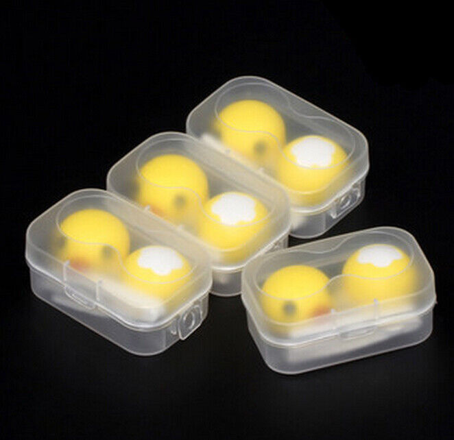 1-3 Pcs Rubber Duck Contact Lens Lenses Box Travel Case Holder Container Set Kit