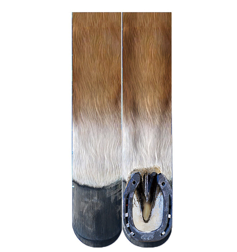 US Seller Unisex Women Men Adult Teen 3D Animal Print Sock Paw Crew Foot Socks