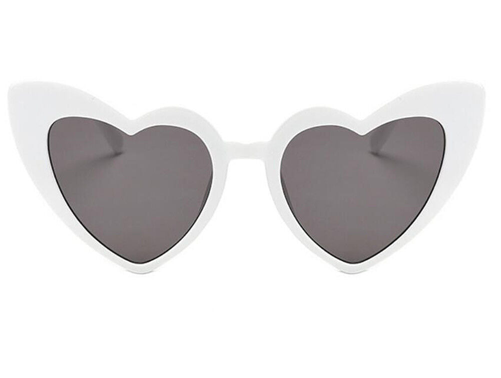 US Women Lovely Heart Shape Sunglasses Halloween Cat Eye Retro Sun Glasses UV400