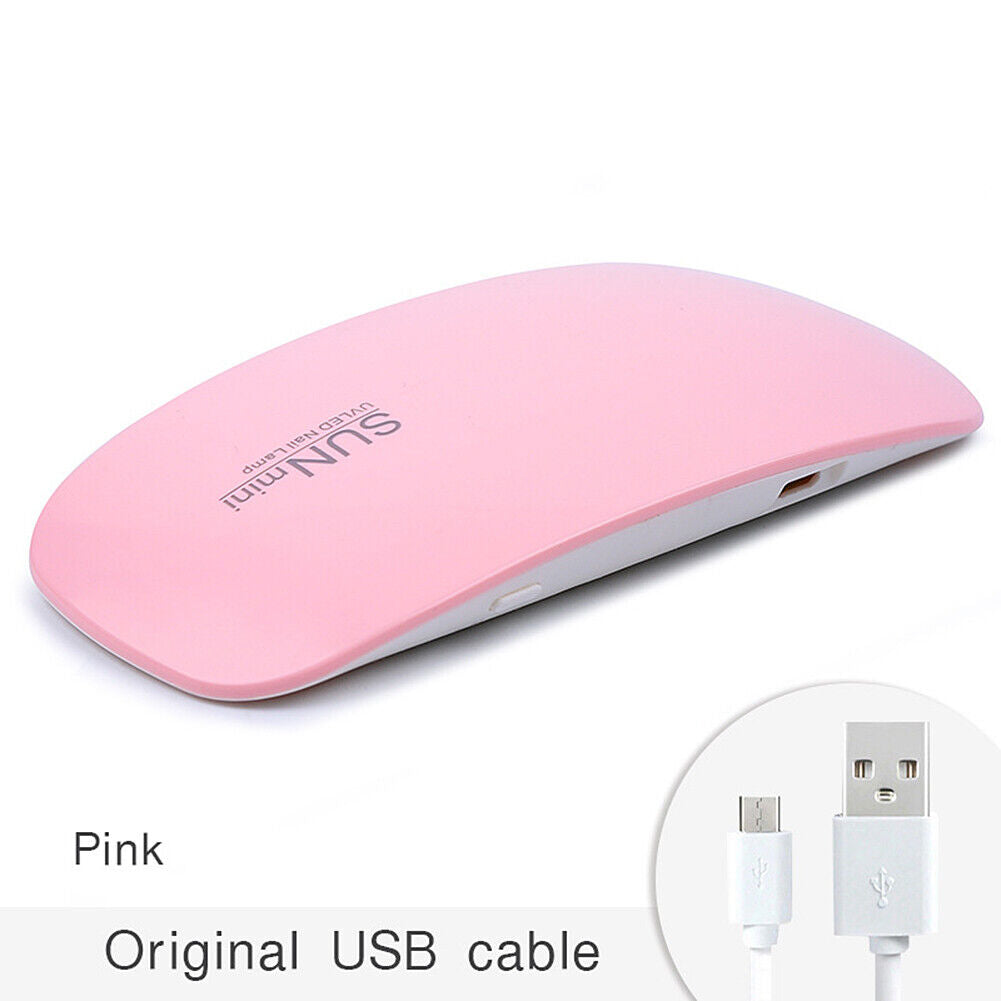 Nails Lamp LED Light Potable Mini UV LED Lamp Nail Dryer Gel Nail Art Tool 6W
