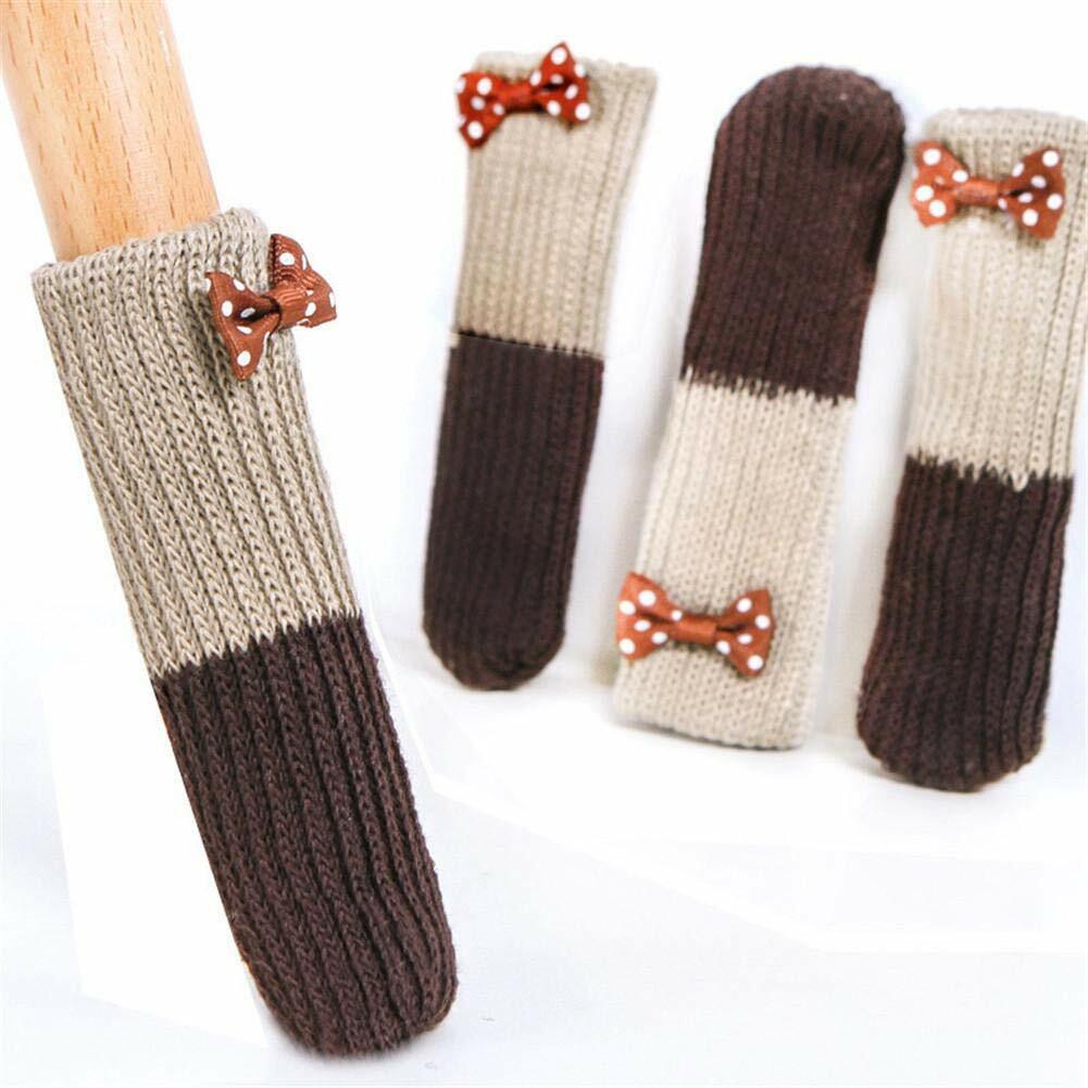 24 Pack Cat Paw Flower Bear Table Chair Foot Doorknob Floor Protector Sleeves US