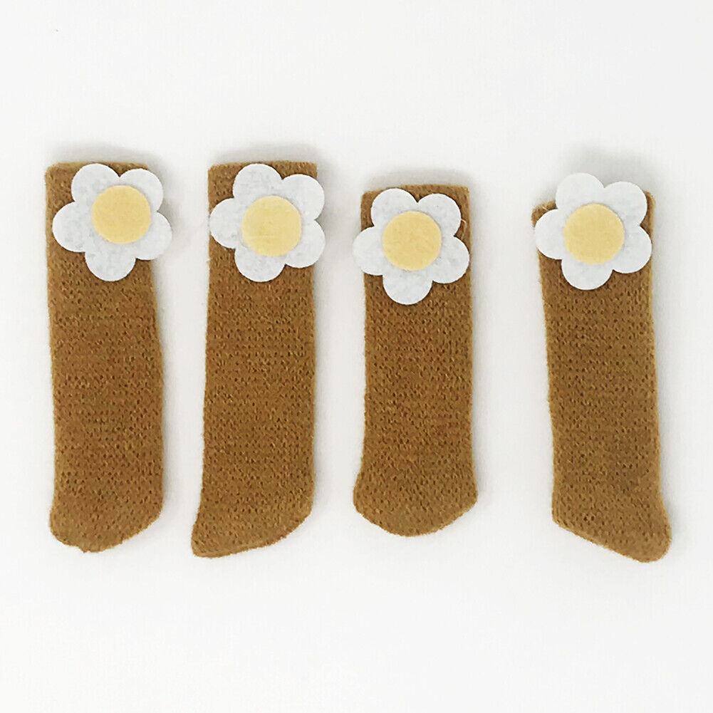 24 Pack Cat Paw Flower Bear Table Chair Foot Doorknob Floor Protector Sleeves US