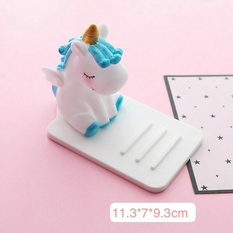 US Cute Unicorn Phone Stand Anti slip Car Table Phone Tablet Holder Bracket