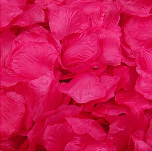 1000~5000pcs Various Colors Silk Flower Rose Petals Wedding Party Decorations