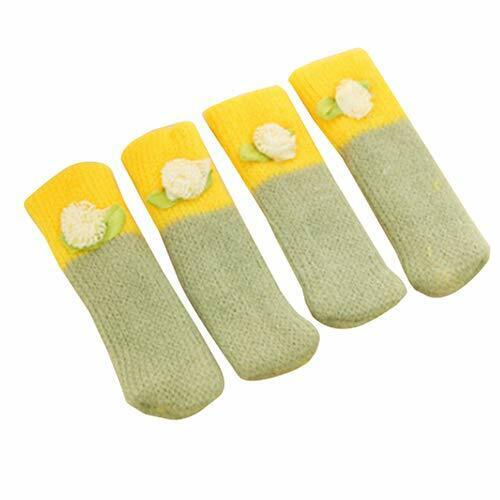 24 Pack Cat Paw Flower Bear Table Chair Foot Doorknob Floor Protector Sleeves US