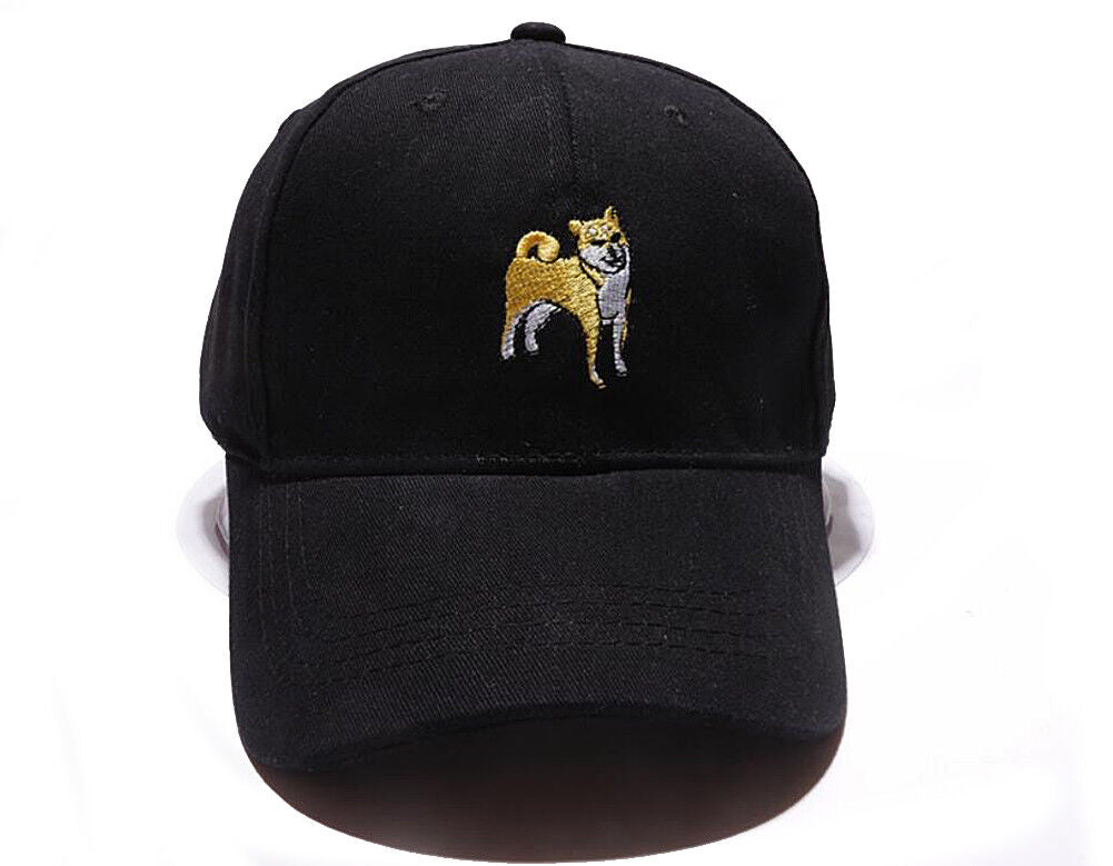 Shiba Inu Bulldog Baseball Trucker Golf Sports Adjustable Hats Hachiko Ball Caps