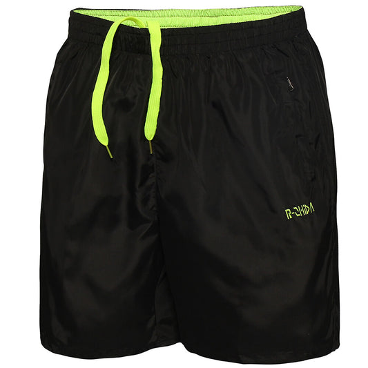 R-Zhida Men's Skin Light-weighted Beach Shorts Swim Trunks, Black