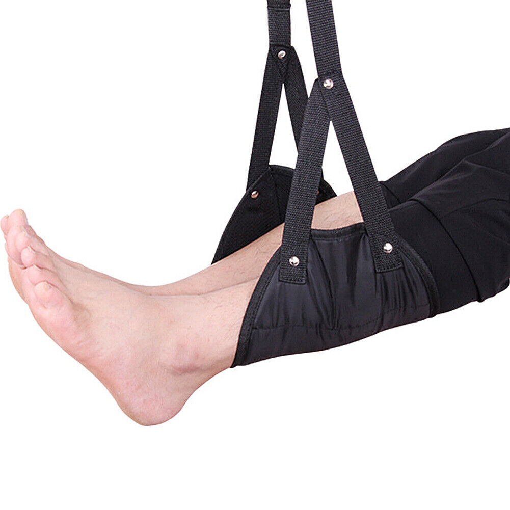 1-3 Pack Portable Foot Rest Relax Travel Hammock Carry Flight Leg Airplane Pad