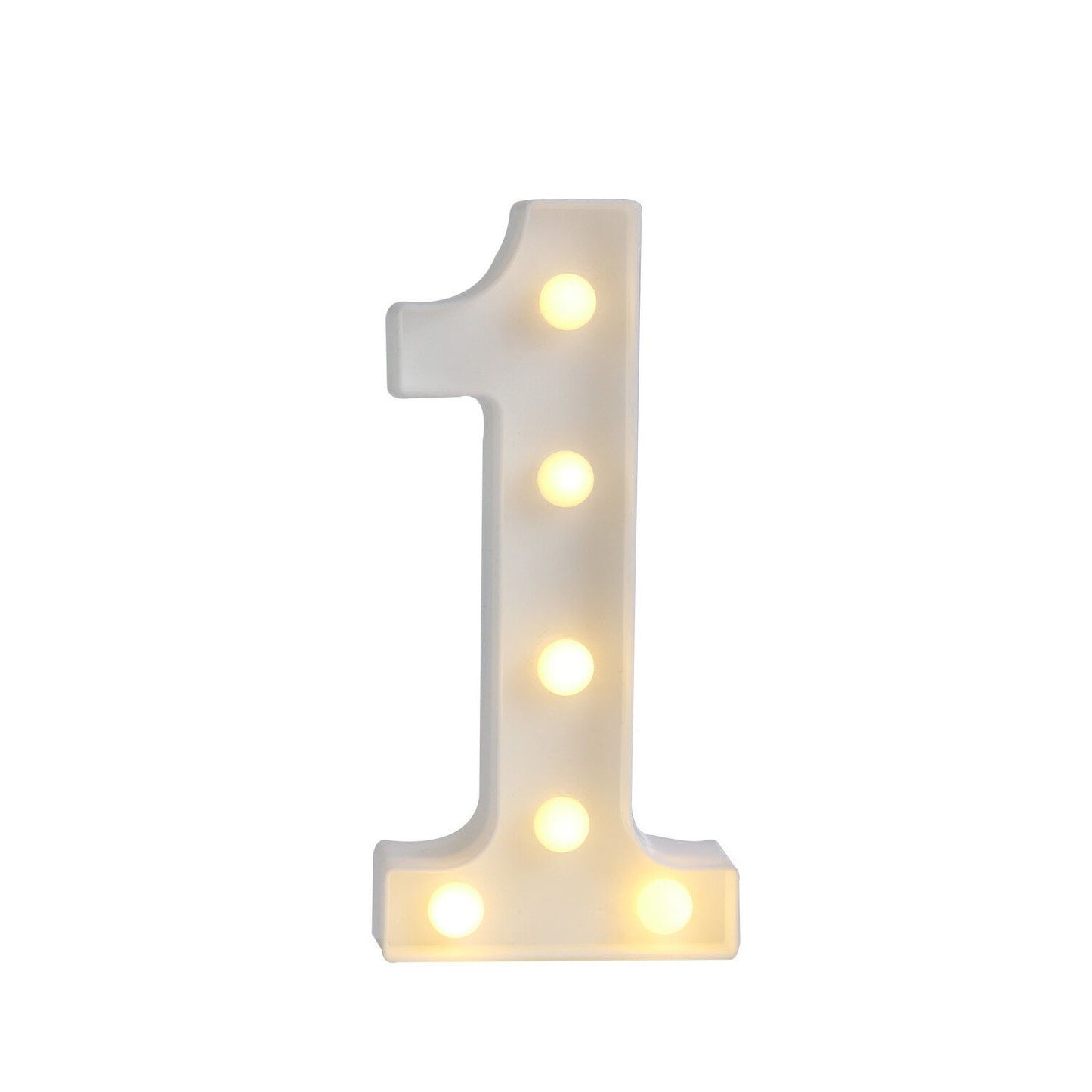 Light Up Letter LED Alphabet PlasticParty Sign Wedding Festival Stand Decoration