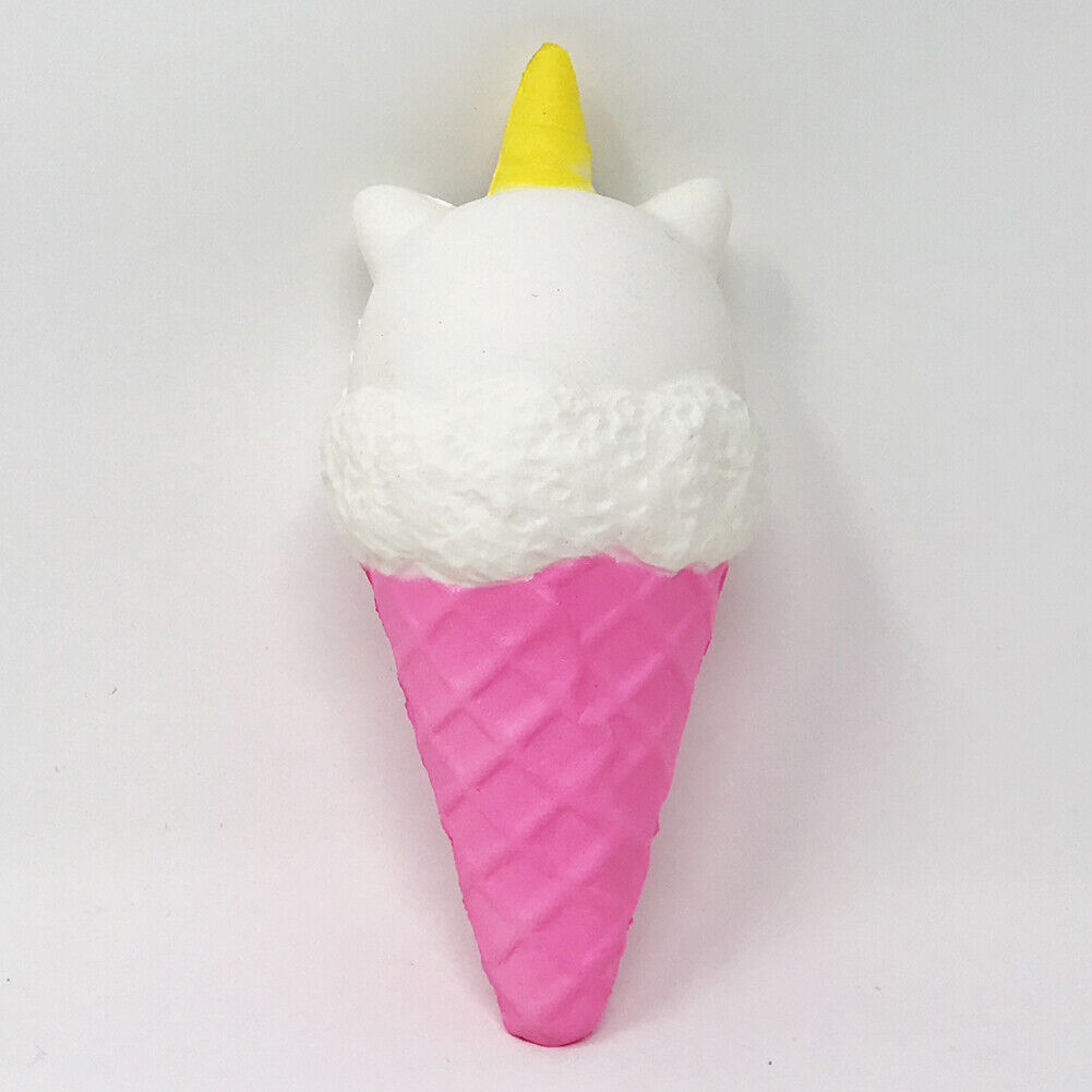 Jumbo Scented Icecream Unicorn Slow Rising Squishies Squeeze Stress Relieve Toys