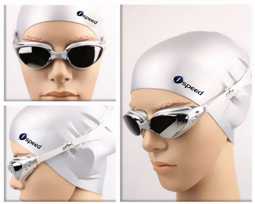 Ispeed Mirror Pro Swim Goggle Non-Fogging Anti UV Swimming Swim Goggle