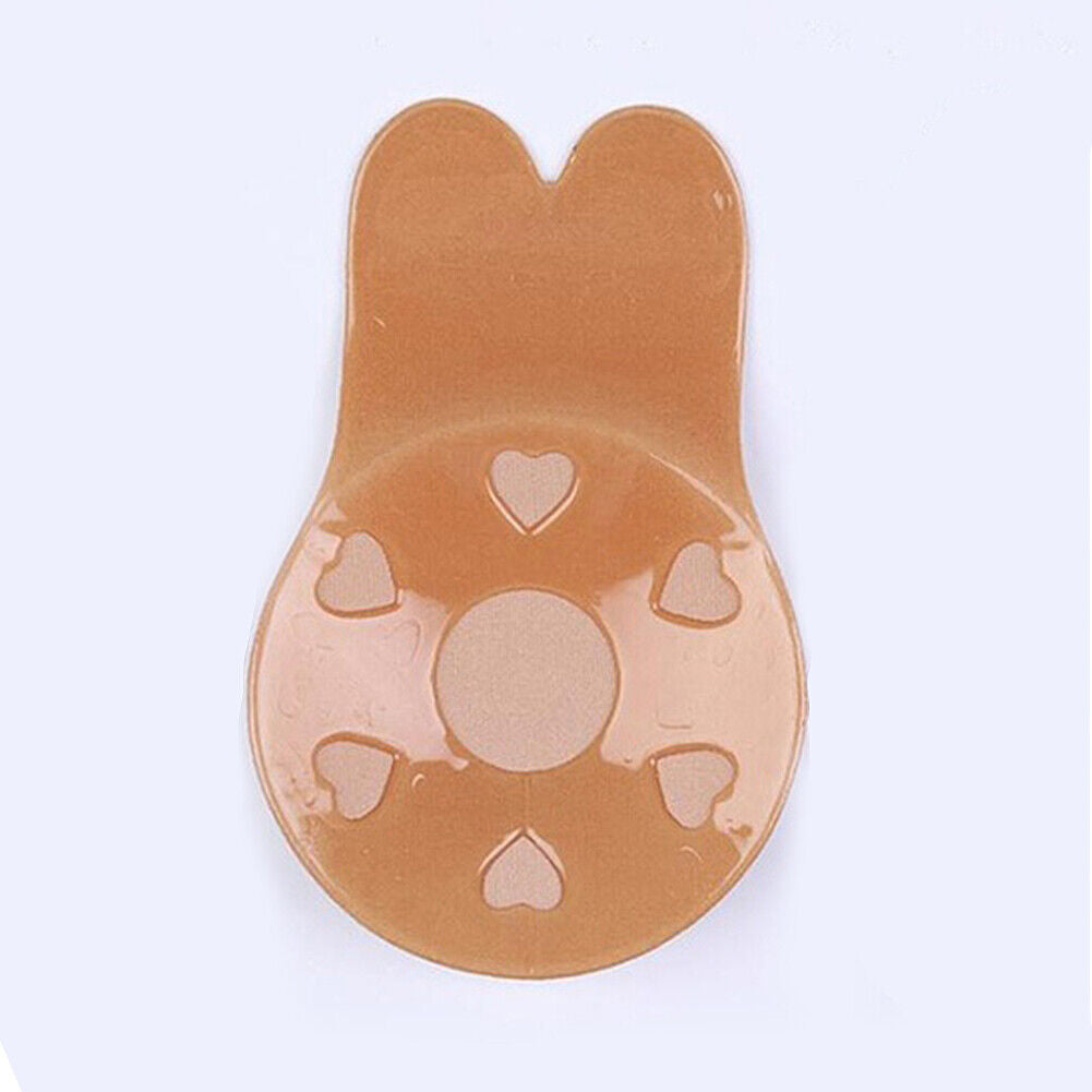 US Self Adhesive Silicone Bra Breast Lift Up Strapless Invisible Backless Cover