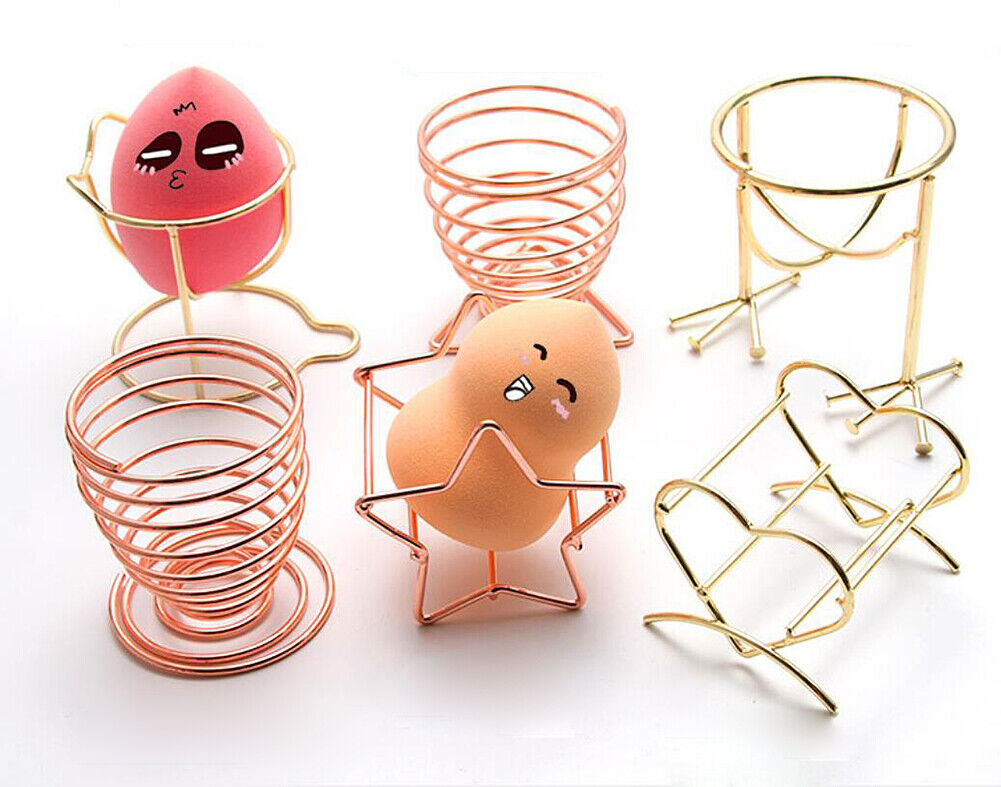 5 Pack Beauty Makeup Sponge Blender Holder Drying Rack Egg Powder Puff DisplayUS
