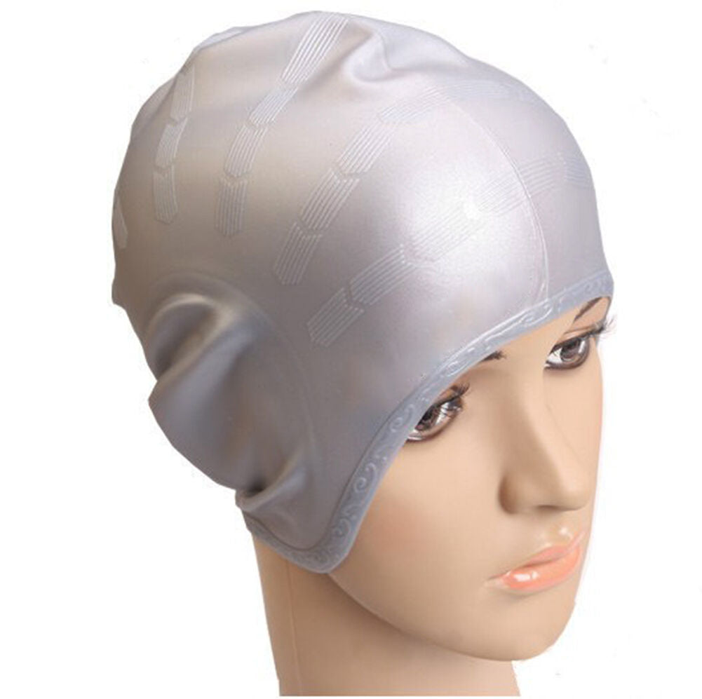 Ispeed Silicone Long Hair Swim Cap