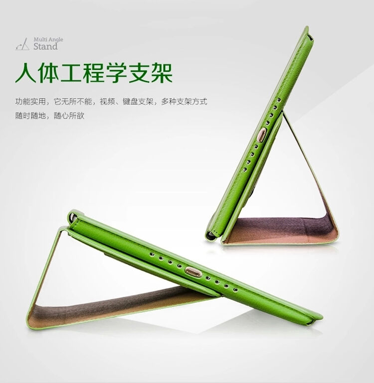 Luxury Premium Genuine HOCO Leather Portfolio Stand Case Cover Apple iPad Air 2