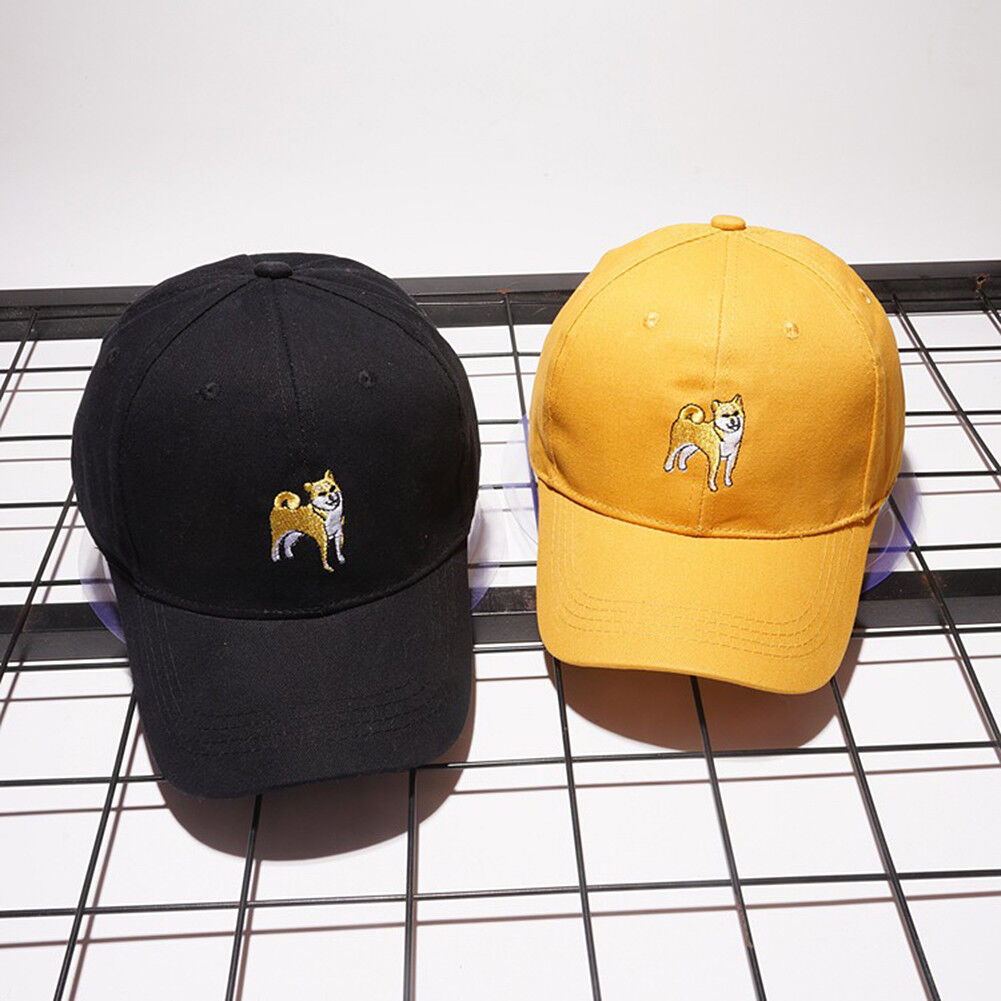 Shiba Inu Bulldog Baseball Trucker Golf Sports Adjustable Hats Hachiko Ball Caps